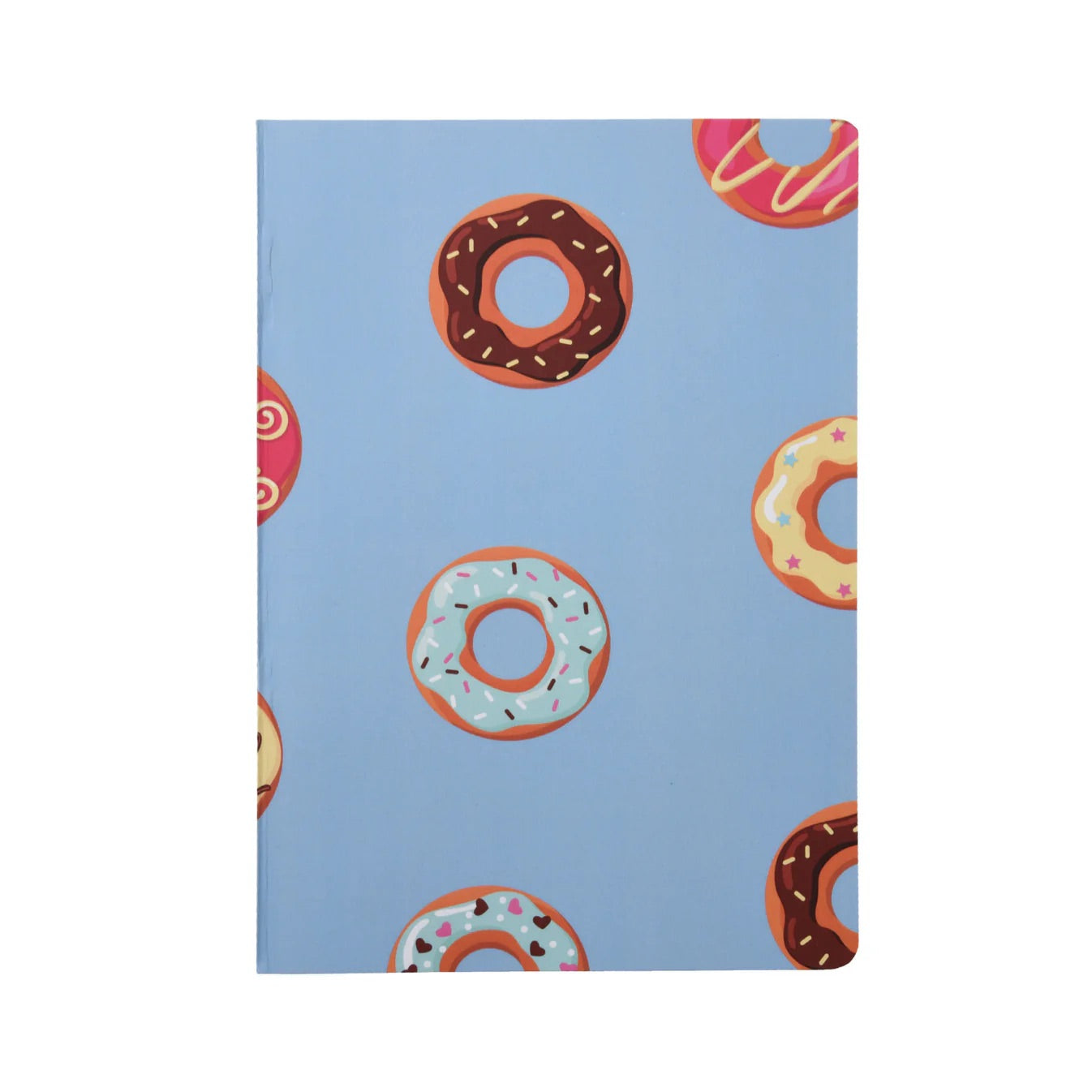 A5 Dessert-Themed Notebooks - Set of 4 Fun Journals for Gifting & Everyday Use - Journals