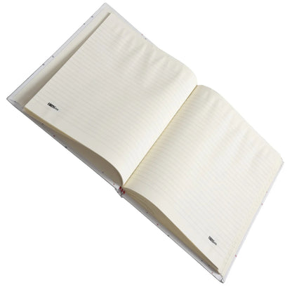 Dog Dab Ruled Hardcover Notebook