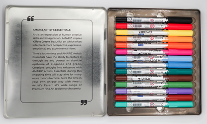 Doms Amariz Duo Premium Brush Pens - 14 Shades