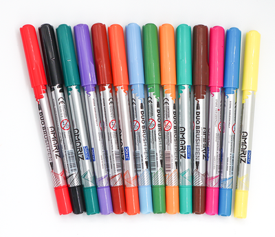 Doms Amariz Duo Premium Brush Pens - 14 Shades