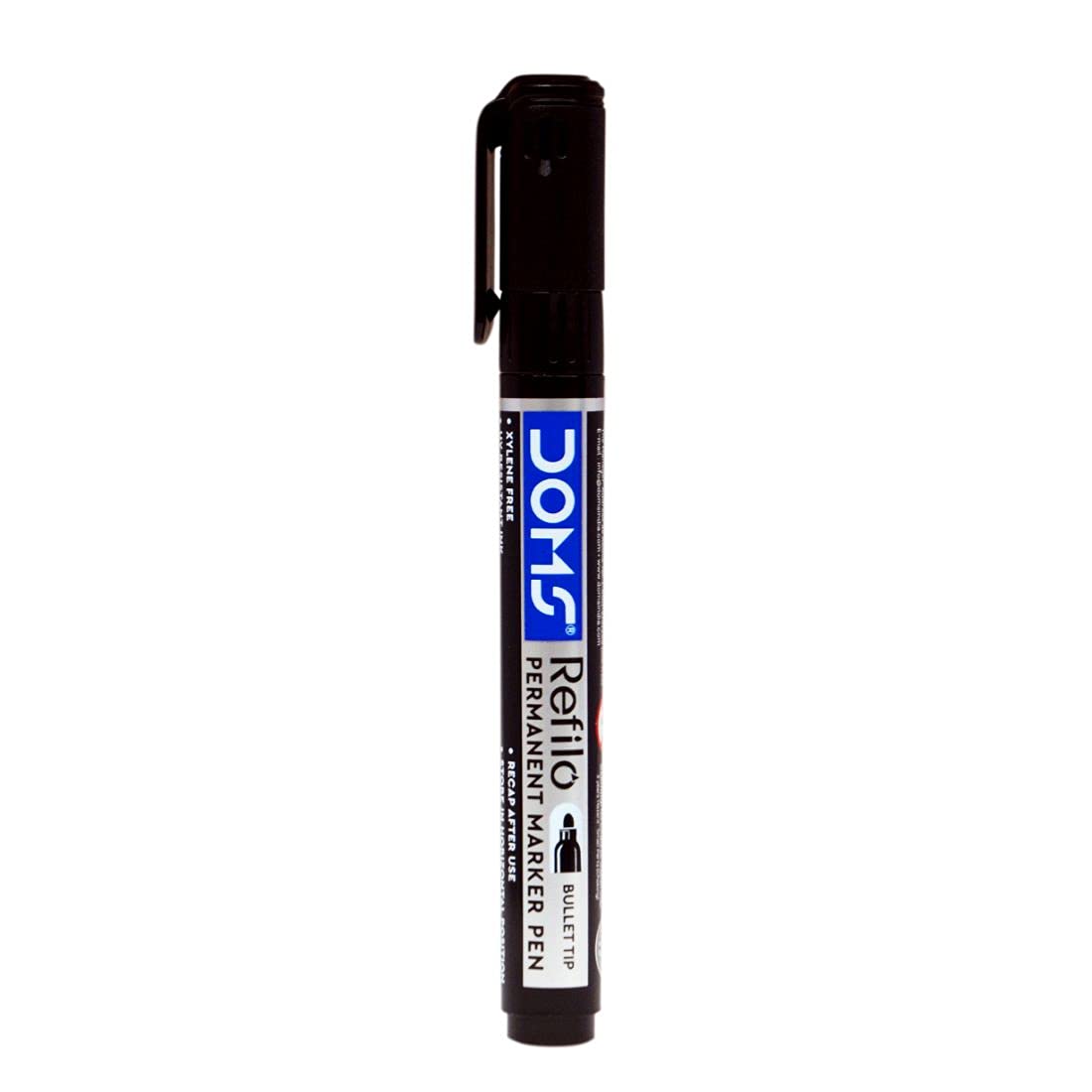 DOMS Permanent Markers | Black, Blue, Red Ink