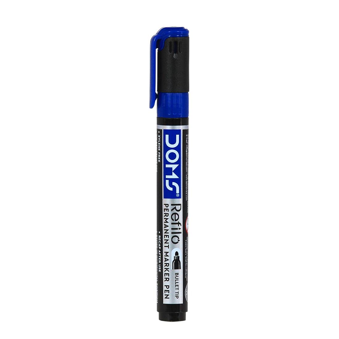 DOMS Permanent Markers | Black, Blue, Red Ink