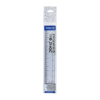 DOMS 15cm Ruler | High Quality