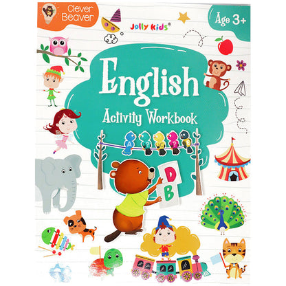 Clever Beaver Series – English Activity Workbook for Age 3 +