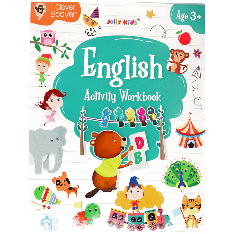 Clever Beaver Series – English Activity Workbook for Age 3 +