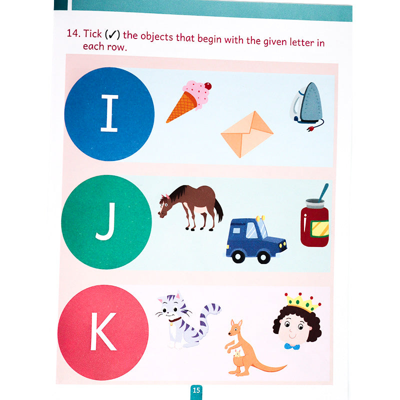 Clever Beaver Series – English Activity Workbook for Age 3 +