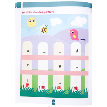 Clever Beaver Series - English Activity Workbook for Age 4 +