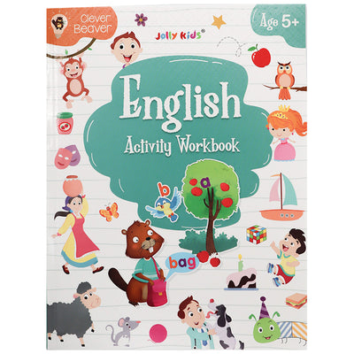 Clever Beaver Series - English Activity Workbook Age 5 +