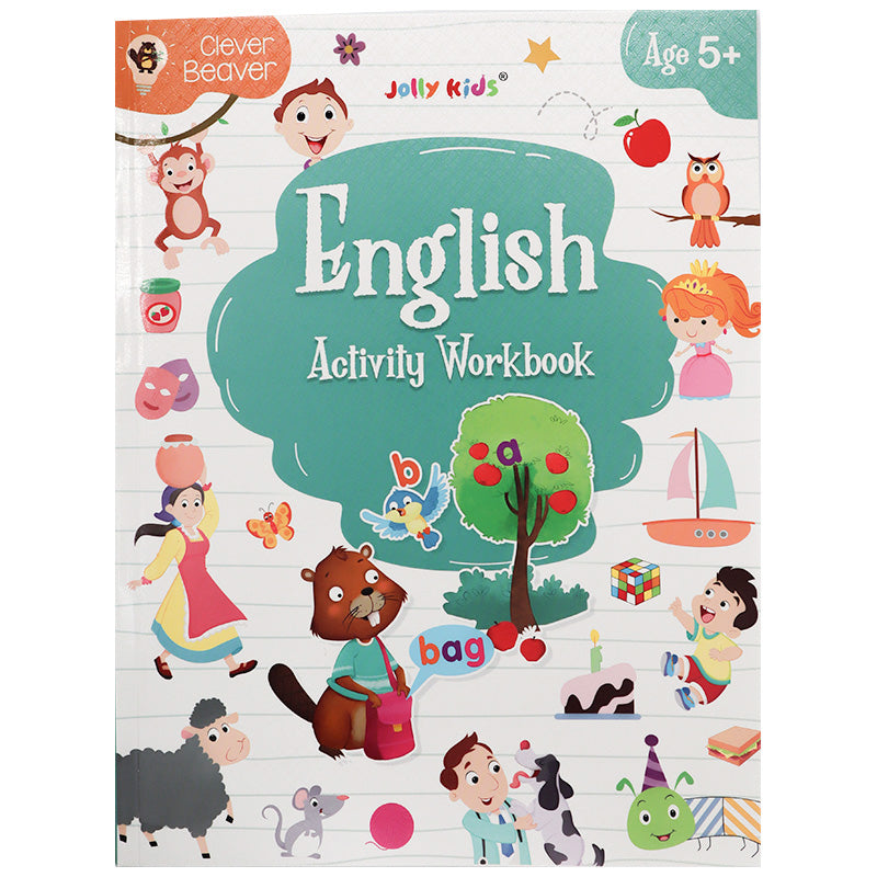Clever Beaver Series - English Activity Workbook Age 5 +