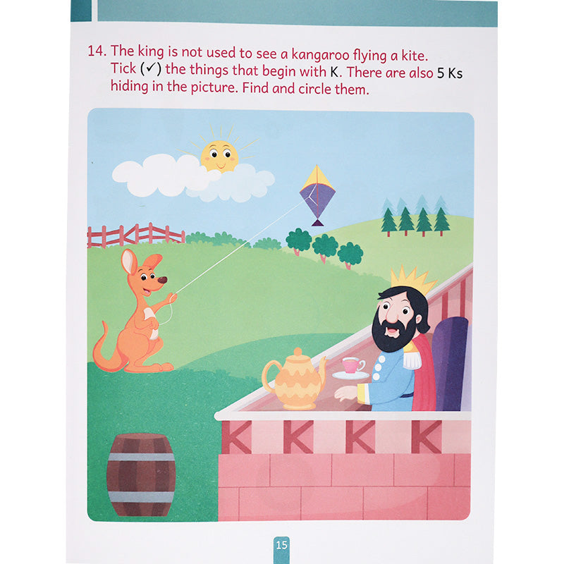 Clever Beaver Series - English Activity Workbook Age 5 +