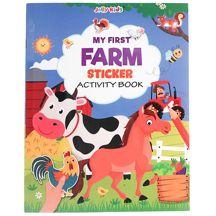 Farm - My First Sticker Activity Book - DoodleVerse