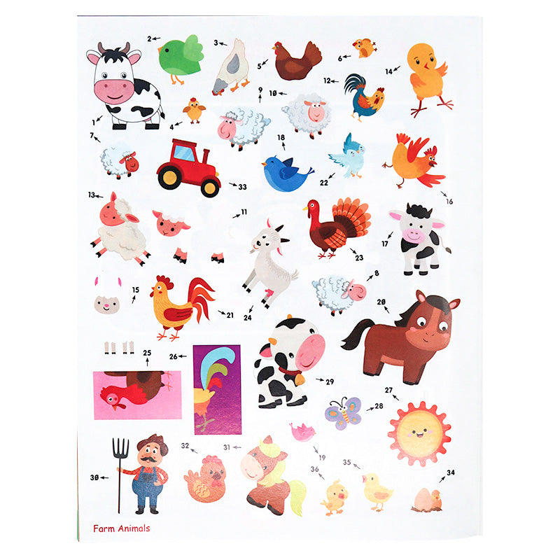 Farm - My First Sticker Activity Book