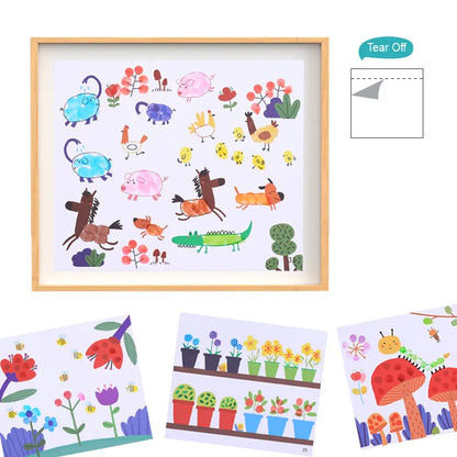 Finger Painting Activity Book