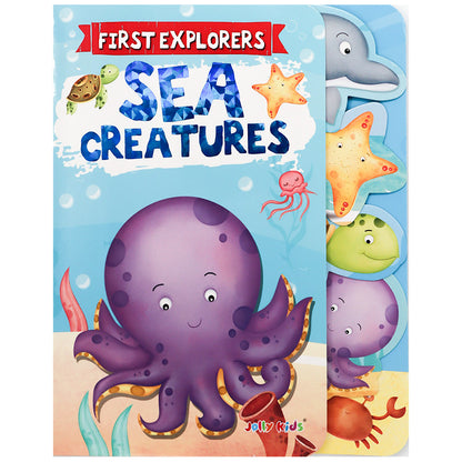 First Explorers: Sea Creatures – Interactive Board Book for Kids