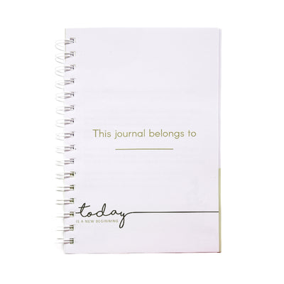 Five minute Journal with feel good Vibes: Showing first page