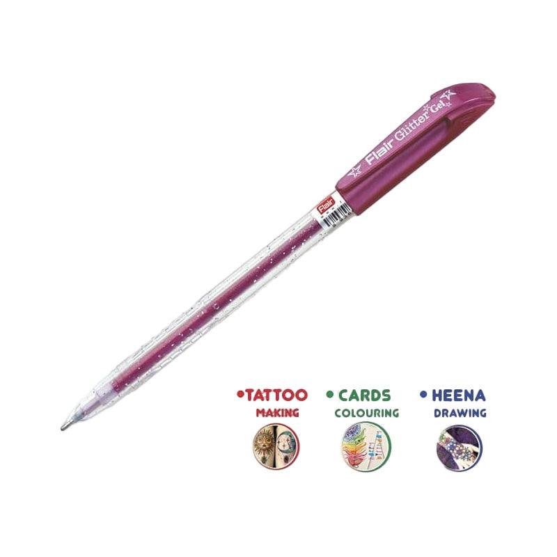 Flair Glitter extra Sparkle Gel Pen