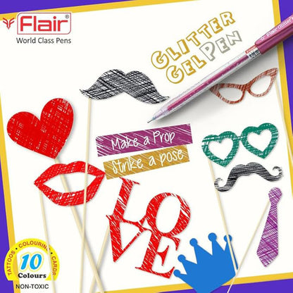 Flair Glitter extra Sparkle Gel Pen
