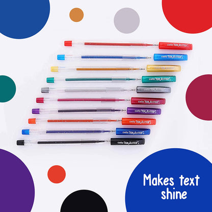 Flair Glitter extra Sparkle Gel Pen