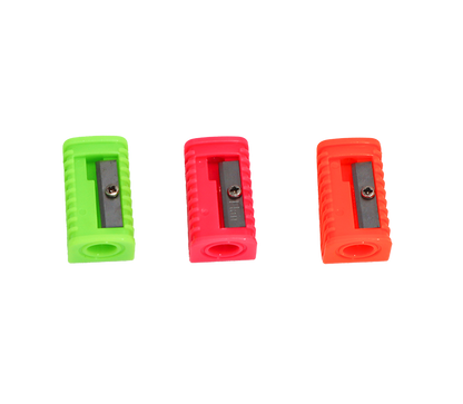 Flair Shell Neon Pencil Sharpener Assorted Colours