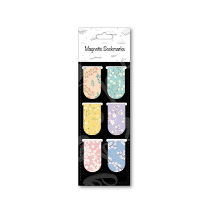 Floral Magnetic Bookmark 