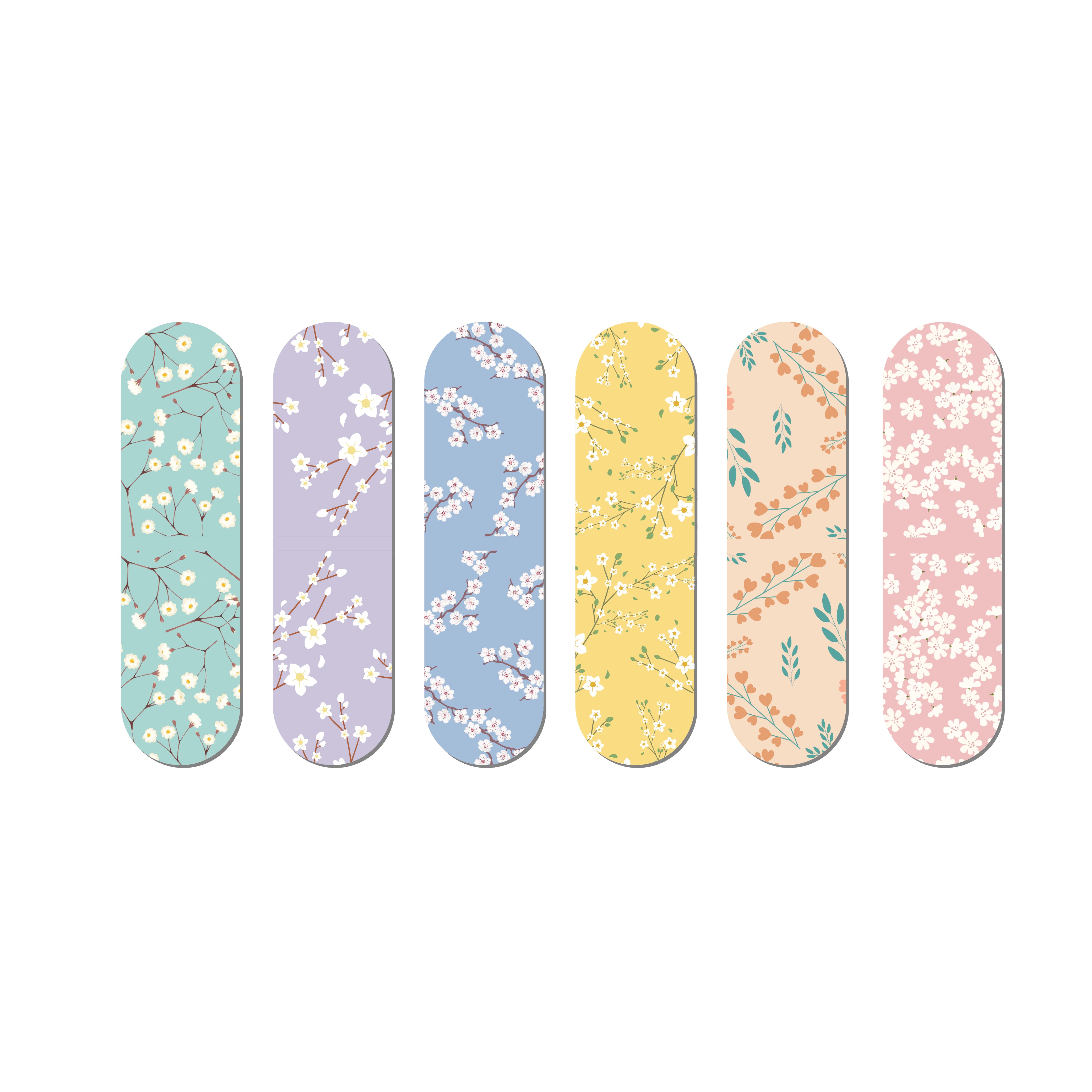 Floral Magnetic Bookmark 