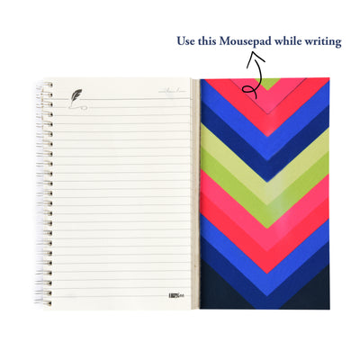 Floral Mouse Pad Diary