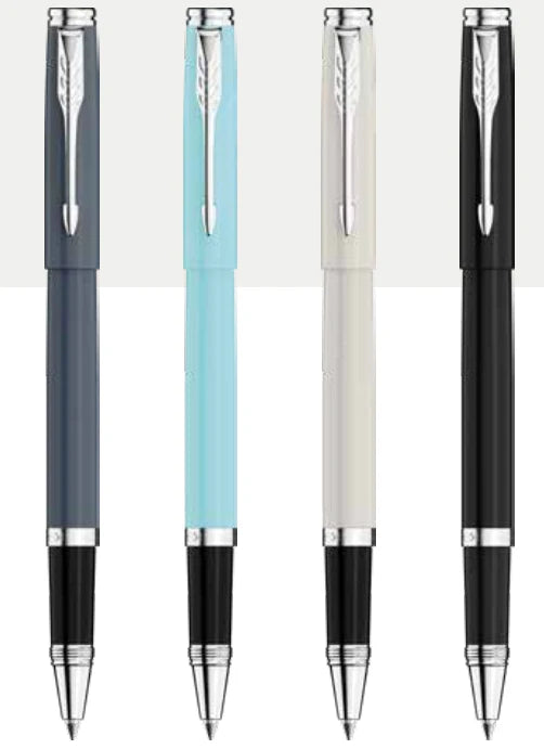 Parker pens in four different colours