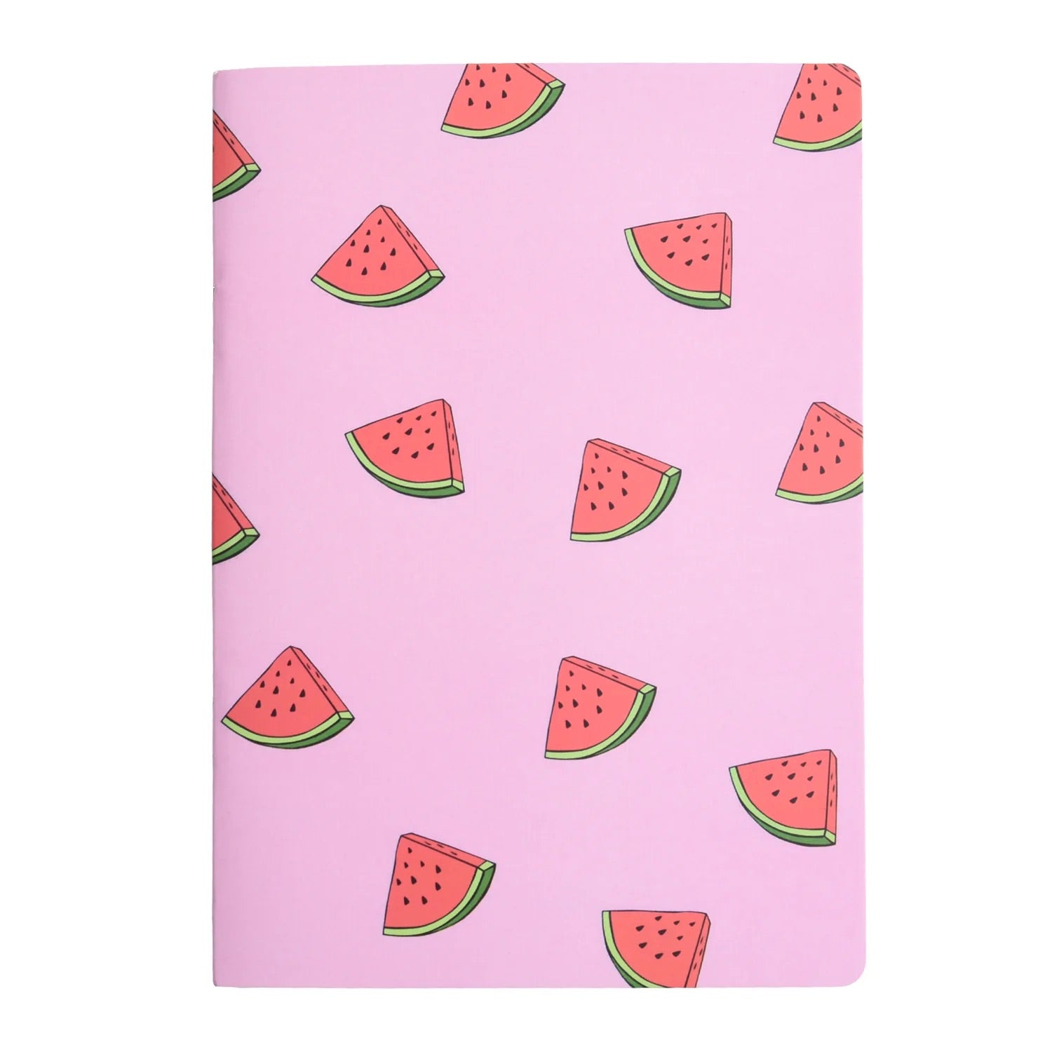 A5 Cute Fruit Notebooks - Set of 4 Unruled Notebooks with Pastel Designs - Notebook