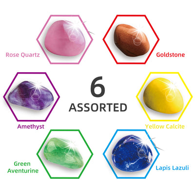 Gemstone Dig & Bracelet Making Kit
