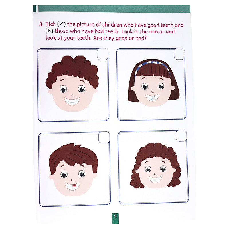 Clever Beaver Series - Good Habits Activity Workbook for Age 3 +