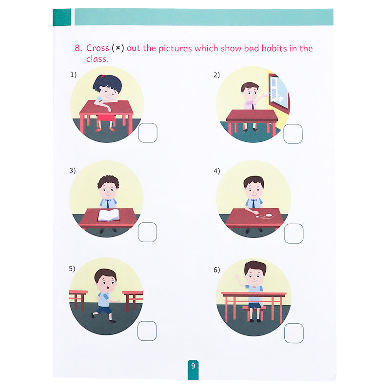 Good Habits Activity Workbook Age 4+