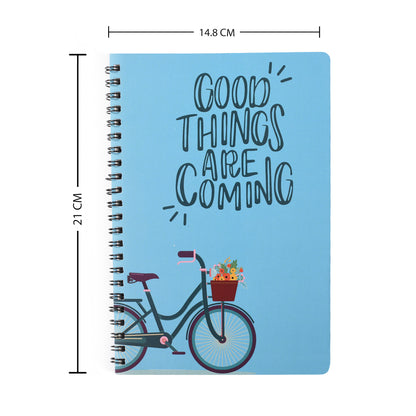 Good things are coming A5 Journal