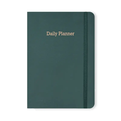 Green daily planner is best for professionals. Premium quality