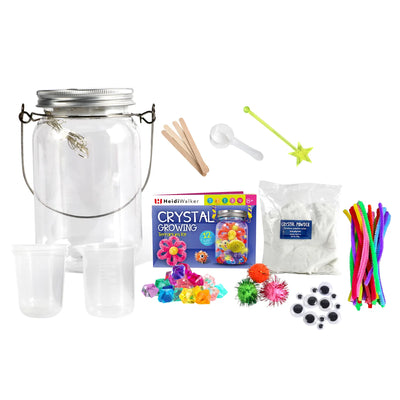 Magic Crystal Growing Craft Kit | Educational STEM Set for Kids