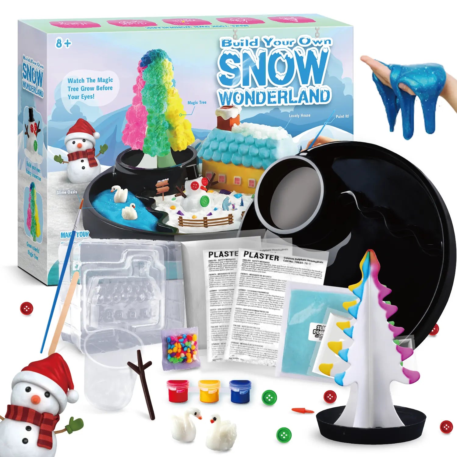 Magical Snow Wonderland DIY Set for Kids