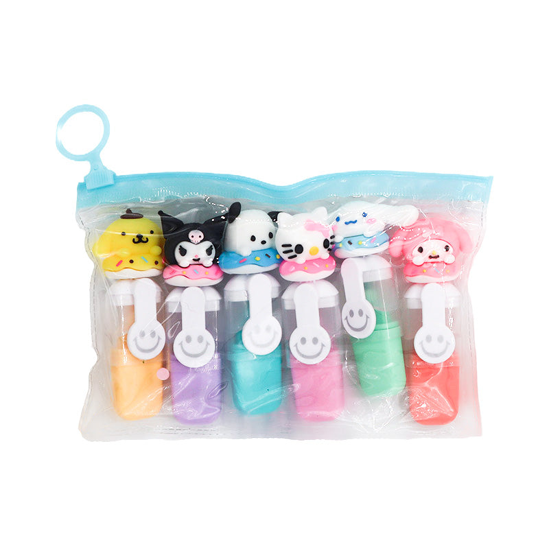 Kawaii Character Highlighter Set (6 Pack)