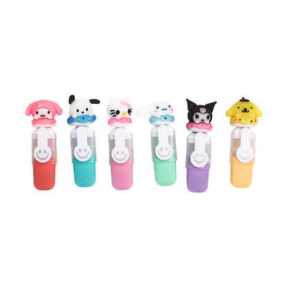Kawaii Character Highlighter Set (6 Pack)
