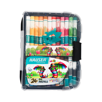Hauser Oil Pastels - 24 Shades