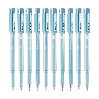 Hauser XO Jumbo Gel Pen Blue Ink - 10 Pens - Gel Pen