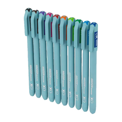 Hauser XO Colours Ball Pen - 10 Colours