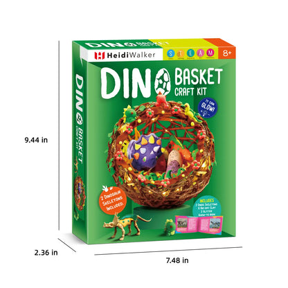 Dinosaur Basket Craft Kit | STEM Set