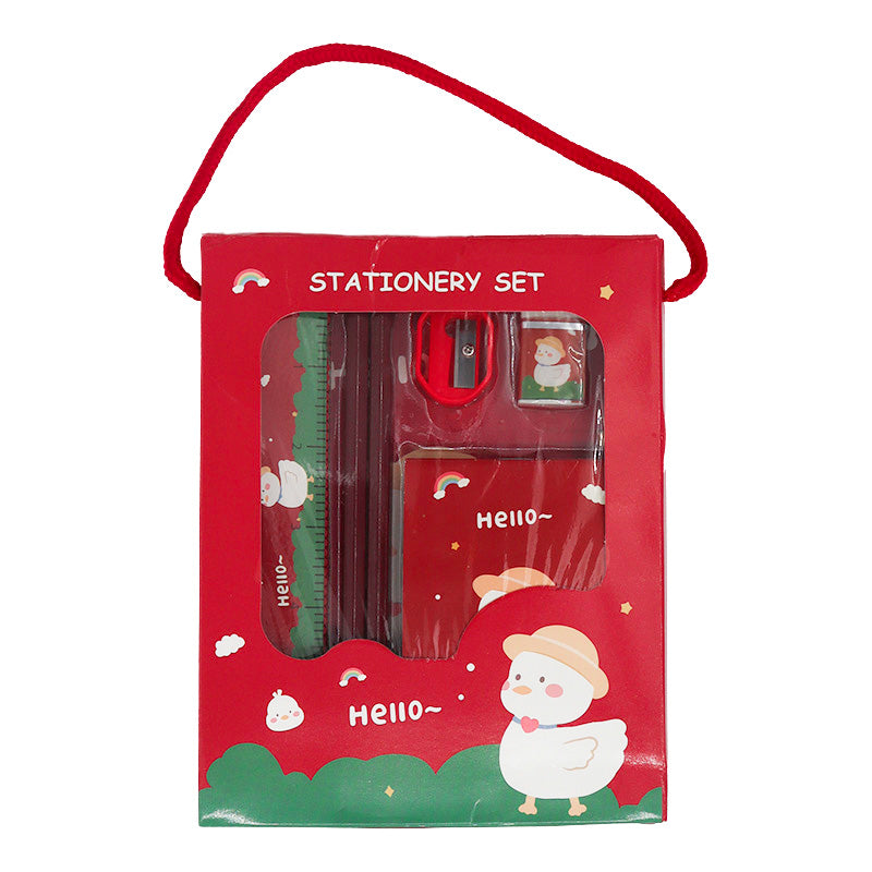 Kawaii 6-Piece Stationery Gift Set 