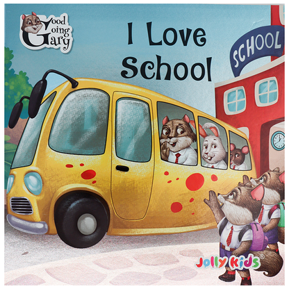 I Love School Storybook doodleverse