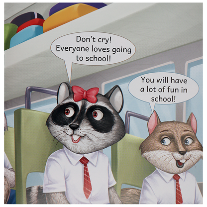 I Love School Storybook doodleverse