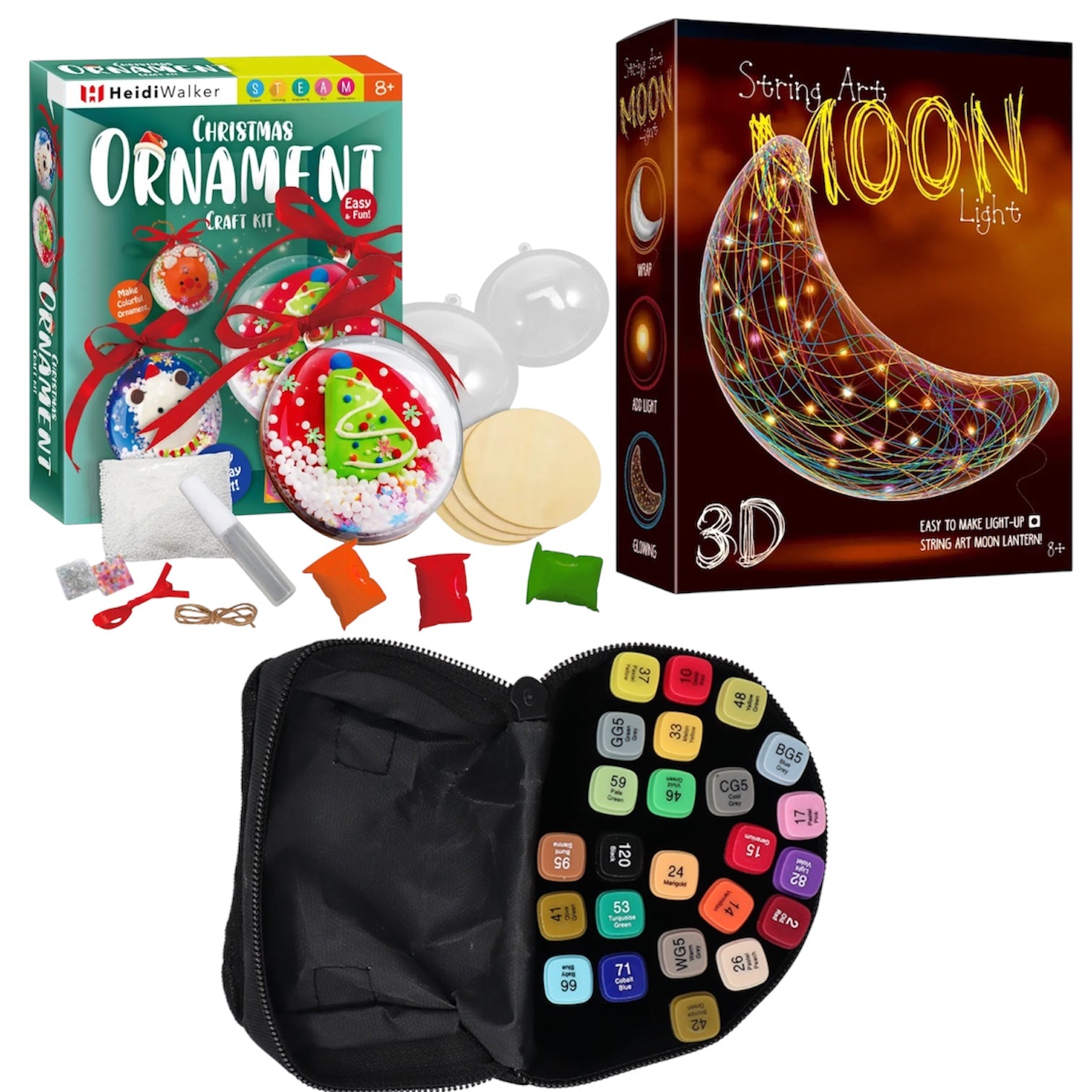 Holiday Craft Bundle + Free Markers | For Ages 8+