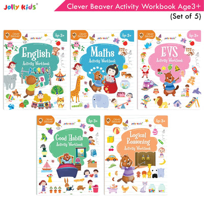 Educational Activity Books for Age 3