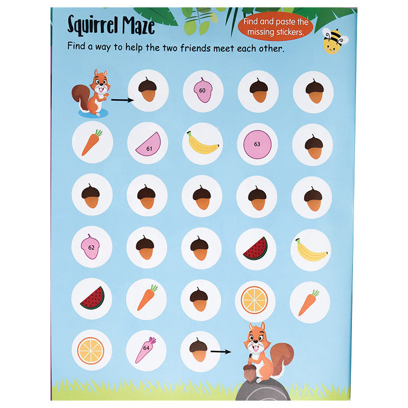 Jungle - My First Sticker Activity Book