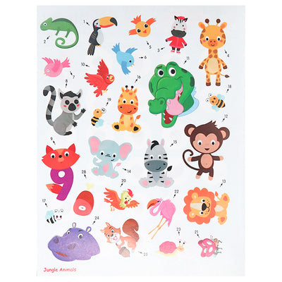 Jungle Sticker Activity Book