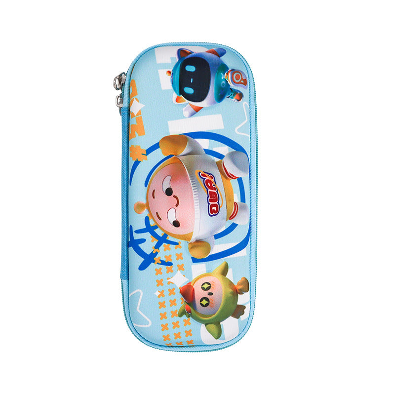 Kawaii Egg Astronaut Hardtop Pencil Case – Cute & Durable Storage for Kids
