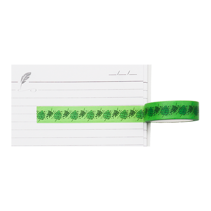 Washi tape ideal for decorating journals, planners, scrapbooks, greeting cards, and other DIY projects.